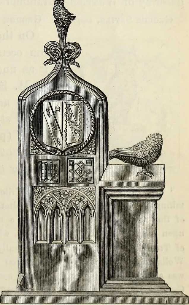 An illustration from The Herald and genealogist, 1873, leaf 363