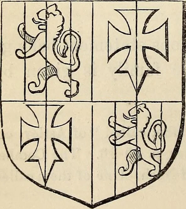 An illustration from The Herald and genealogist, 1873, leaf 38