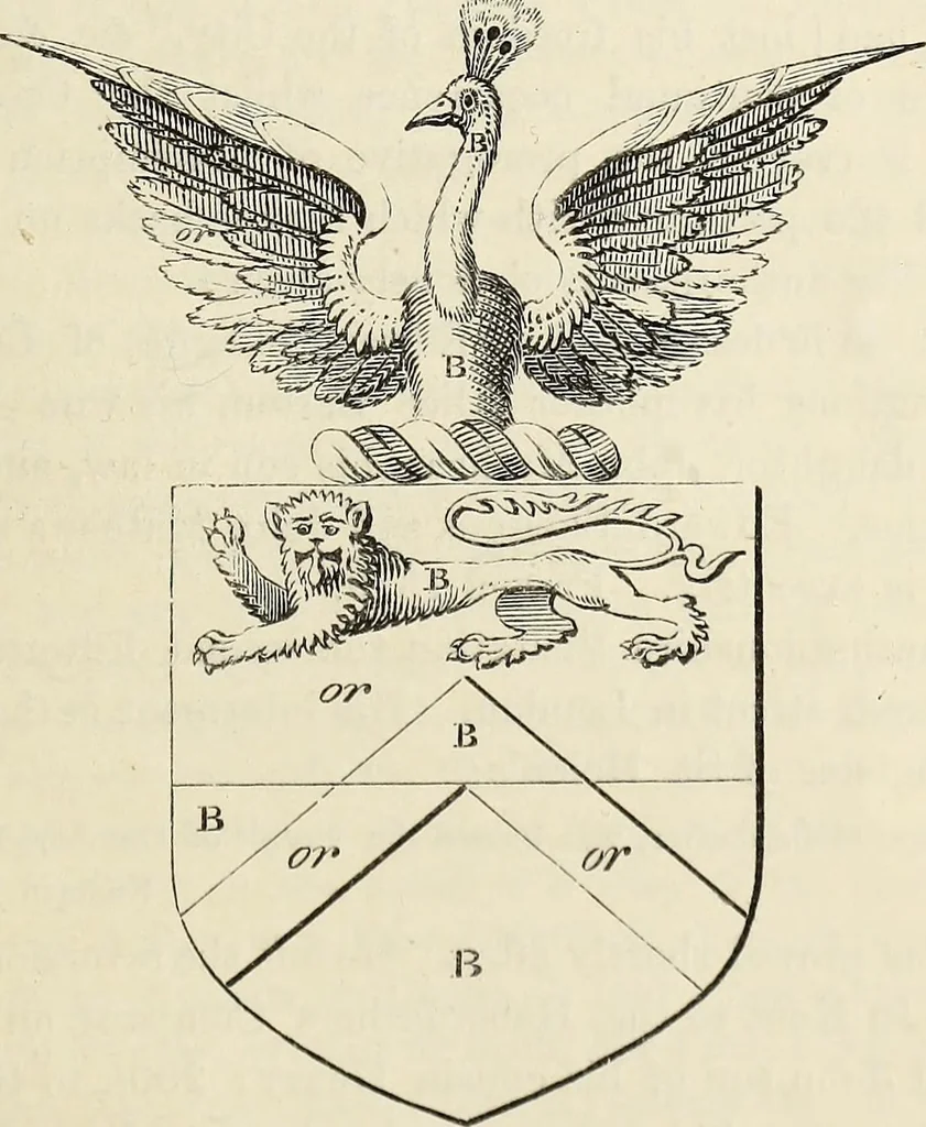 An illustration from The Herald and genealogist, 1873, leaf 403