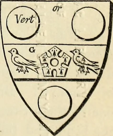 An illustration from The Herald and genealogist, 1873, leaf 41