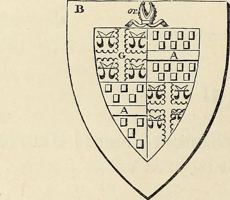 An illustration from The Herald and genealogist, 1873, leaf 446