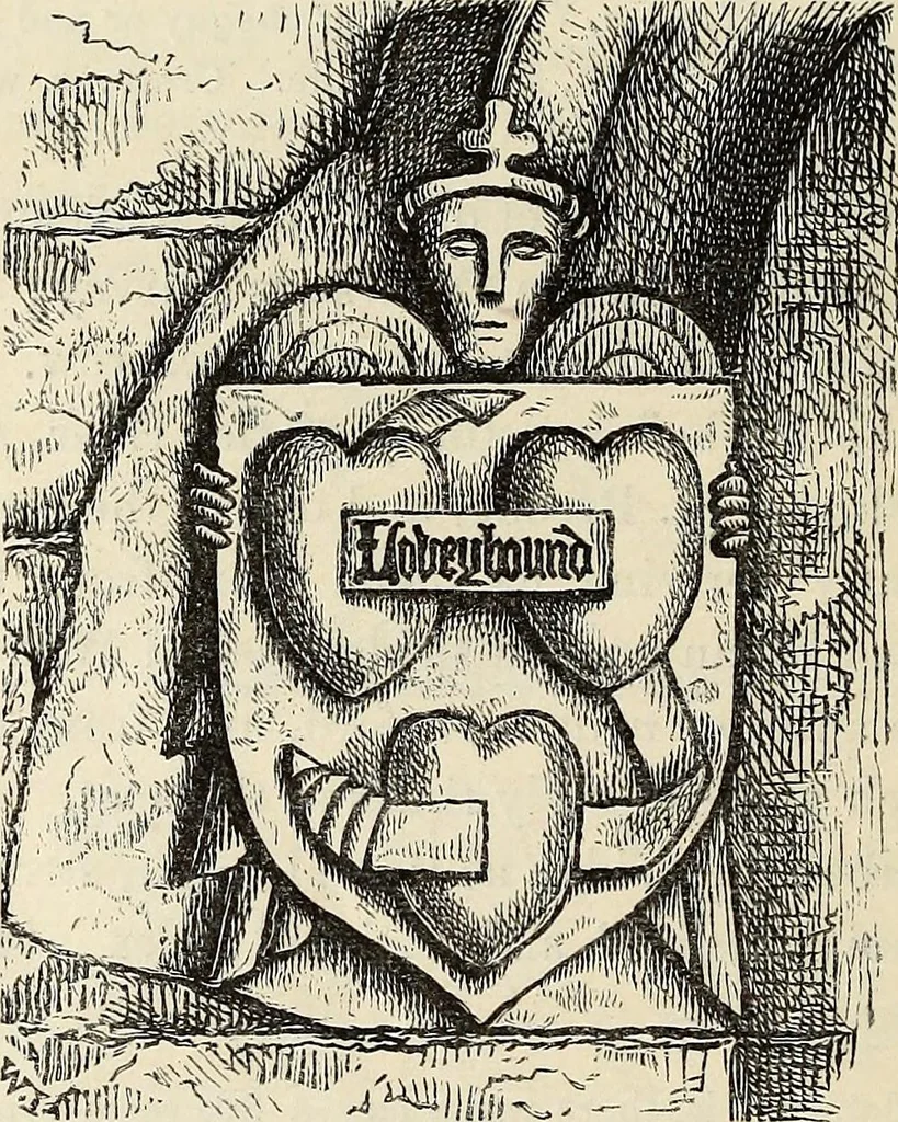 An illustration from The Herald and genealogist, 1873, leaf 468