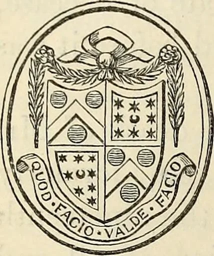 An illustration from The Herald and genealogist, 1873, leaf 496