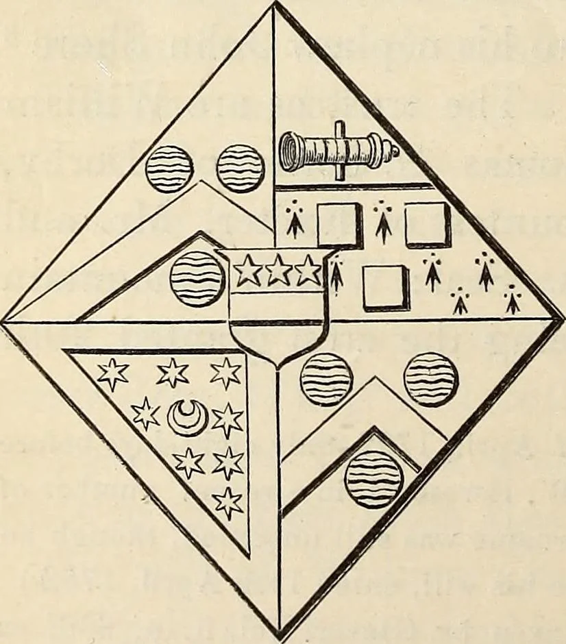 An illustration from The Herald and genealogist, 1873, leaf 498