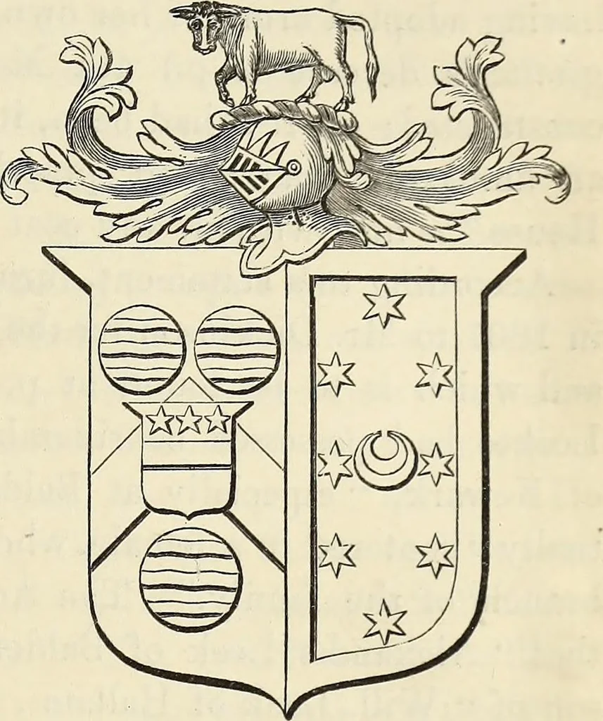 An illustration from The Herald and genealogist, 1873, leaf 499