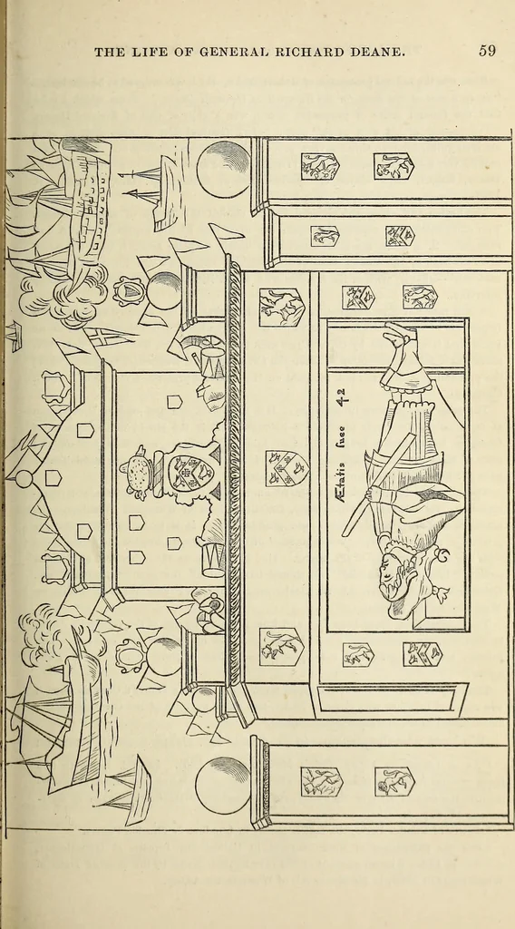An illustration from The Herald and genealogist, 1873, leaf 67