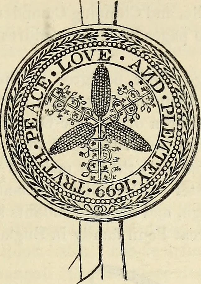 An illustration from The Herald and genealogist, 1873, leaf 95