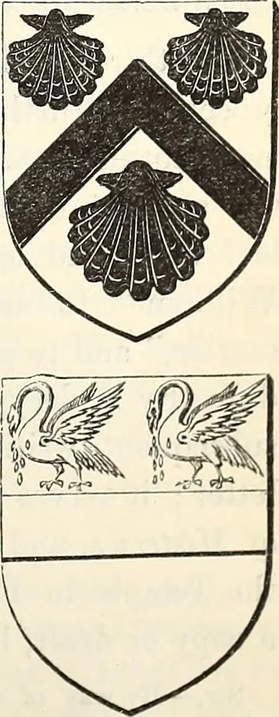 An illustration from The Herald and genealogist, 1873, leaf 140