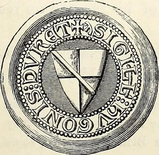 An illustration from The Herald and genealogist, 1873, leaf 264