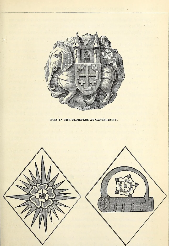 An illustration from The Herald and genealogist, 1873, leaf 354