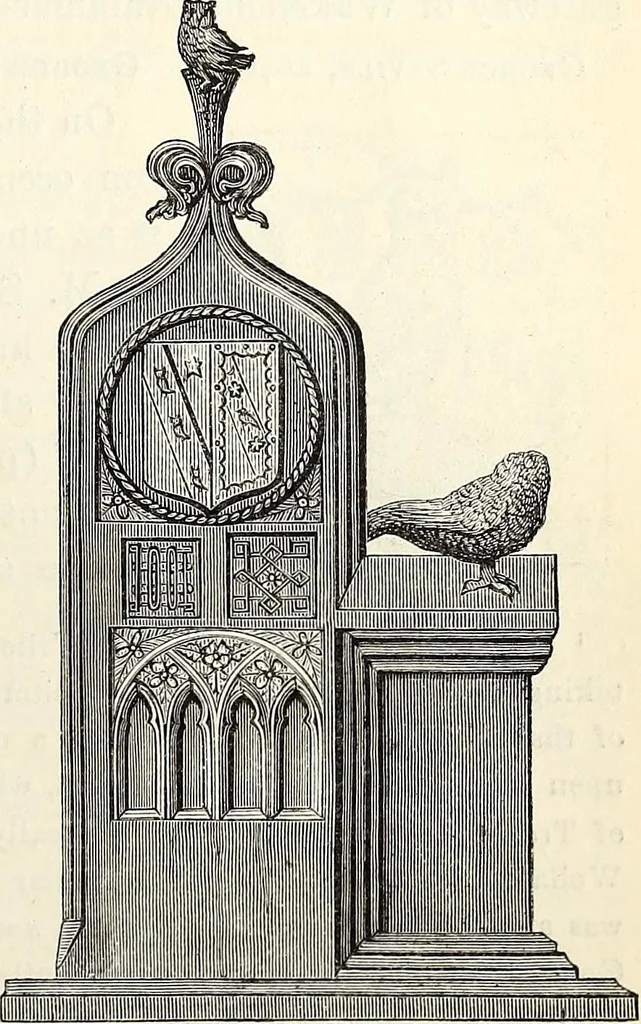 An illustration from The Herald and genealogist, 1873, leaf 364