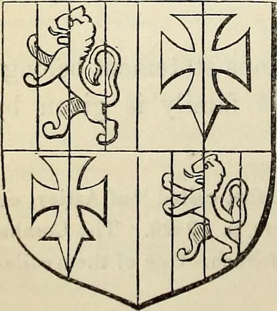 An illustration from The Herald and genealogist, 1873, leaf 39
