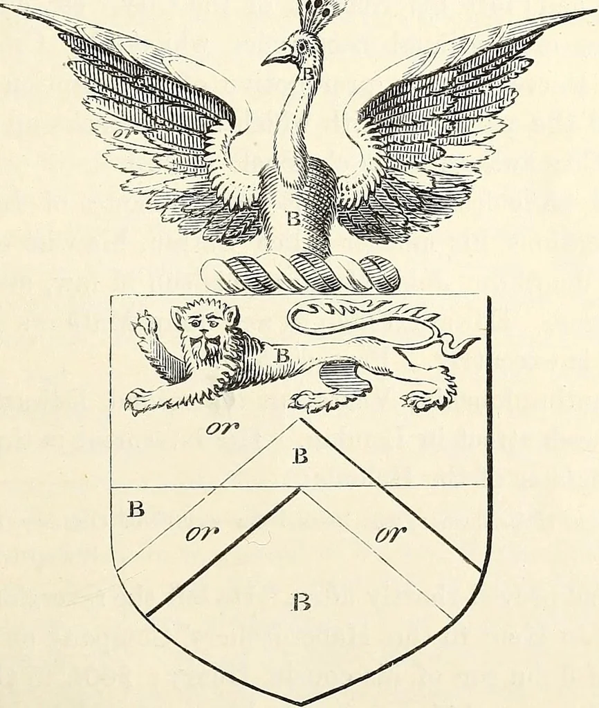 An illustration from The Herald and genealogist, 1873, leaf 404