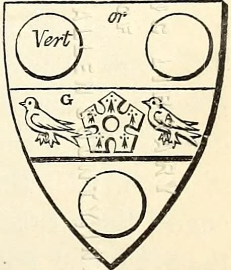 An illustration from The Herald and genealogist, 1873, leaf 42