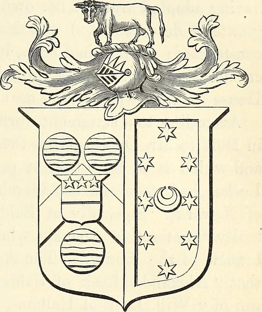 An illustration from The Herald and genealogist, 1873, leaf 500