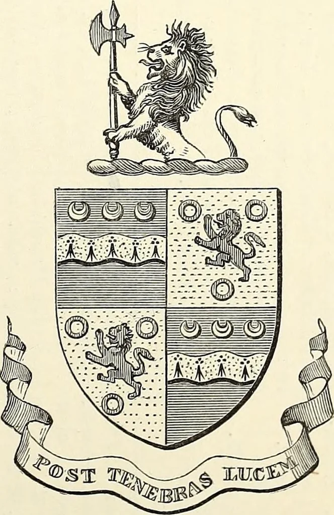 An illustration from The Herald and genealogist, 1873, leaf 516