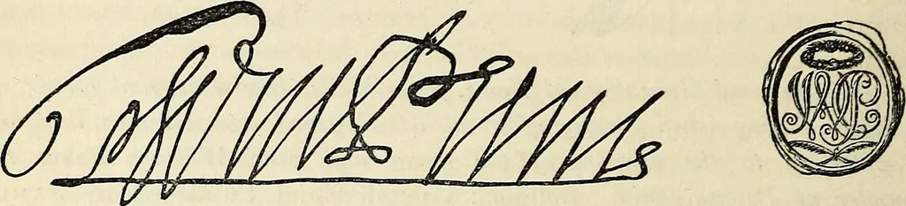 An illustration from The Herald and genealogist, 1873, leaf 97