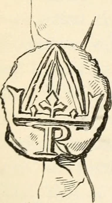 An illustration from The Herald and genealogist, 1862, leaf 147