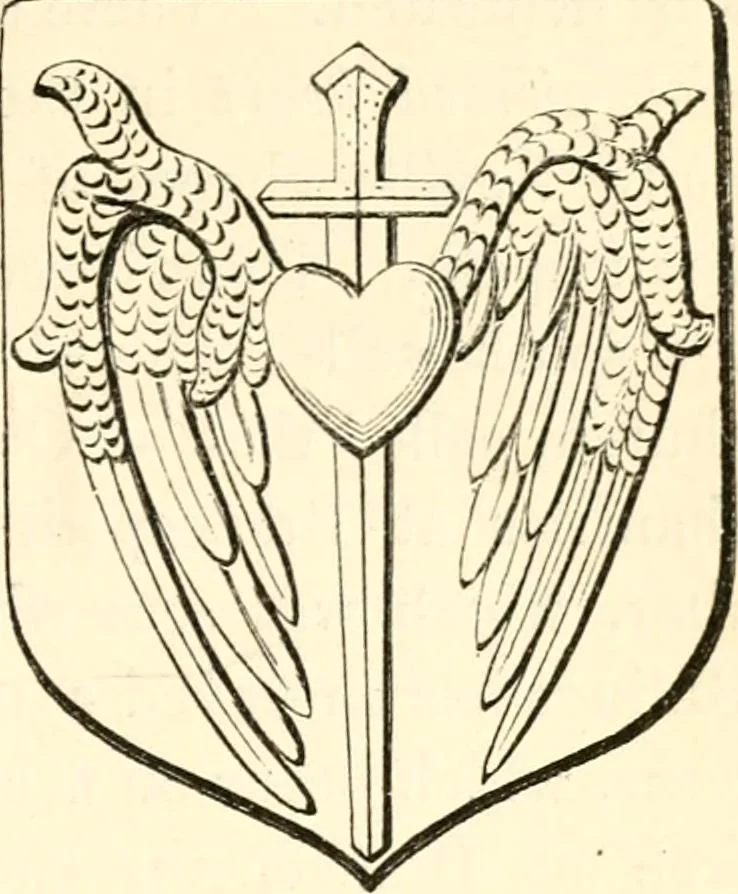 An illustration from The Herald and genealogist, 1862, leaf 174