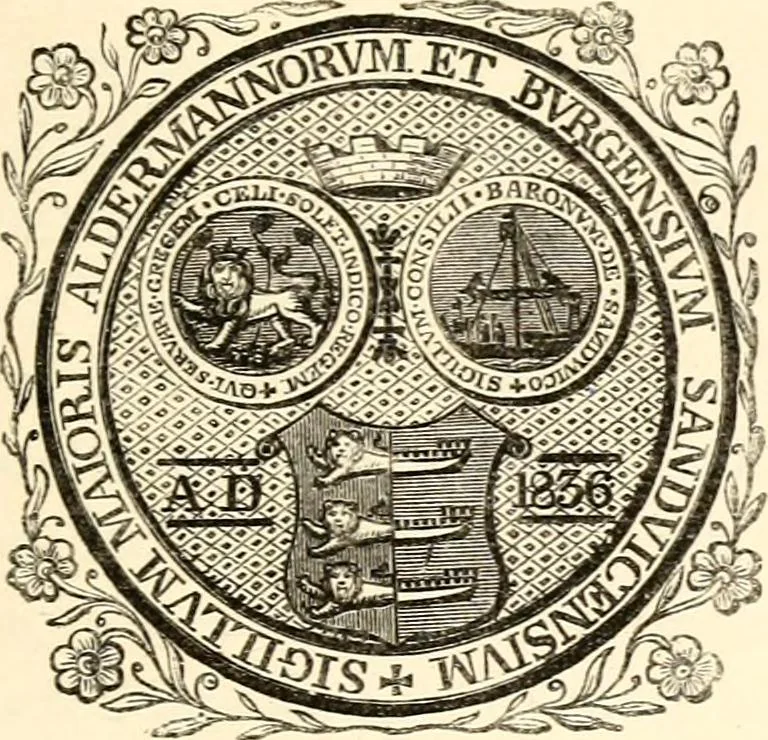 An illustration from The Herald and genealogist, 1862, leaf 460