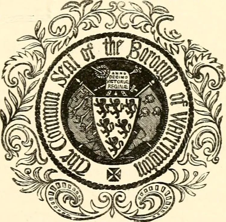 An illustration from The Herald and genealogist, 1862, leaf 464