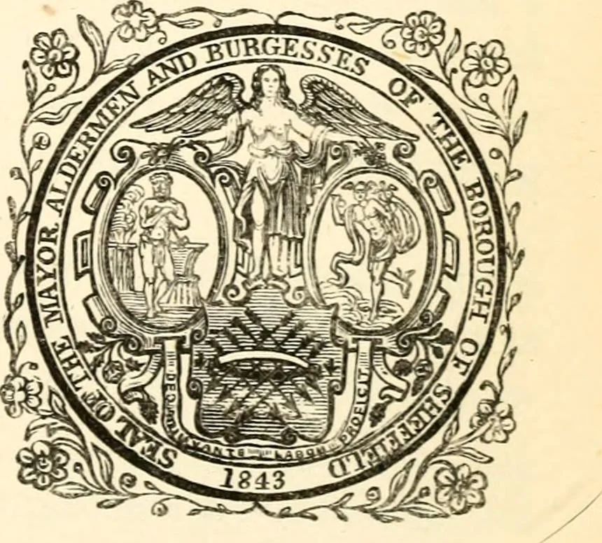 An illustration from The Herald and genealogist, 1862, leaf 464