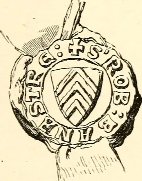An illustration from The Herald and genealogist, 1862, leaf 488