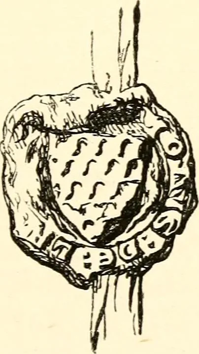 An illustration from The Herald and genealogist, 1862, leaf 488