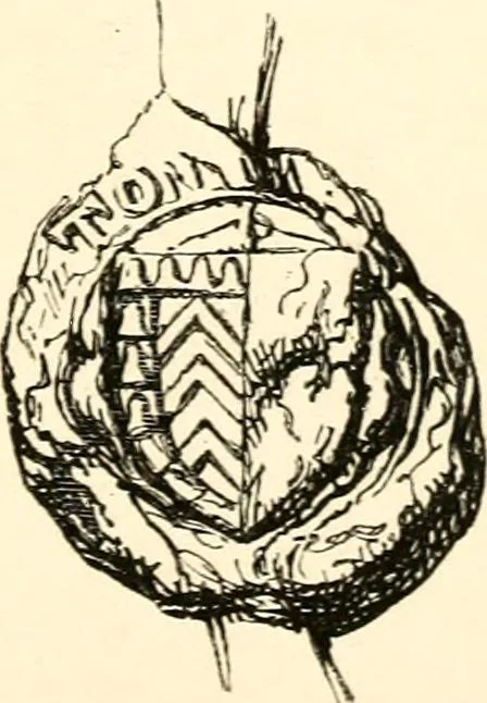 An illustration from The Herald and genealogist, 1862, leaf 488