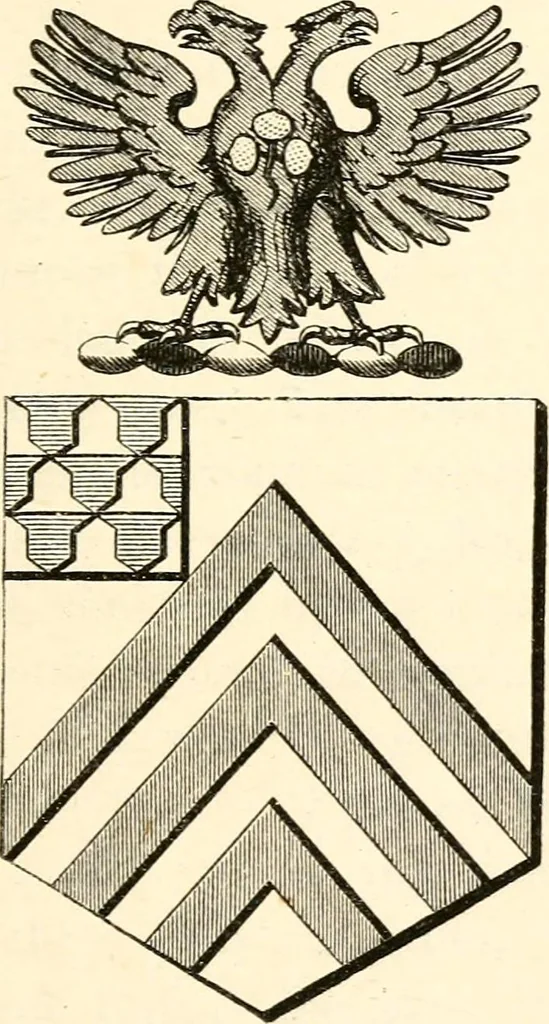 An illustration from The Herald and genealogist, 1862, leaf 494
