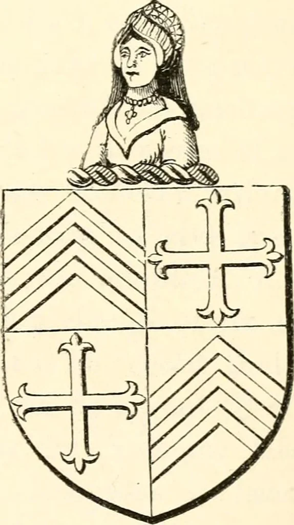 An illustration from The Herald and genealogist, 1862, leaf 494