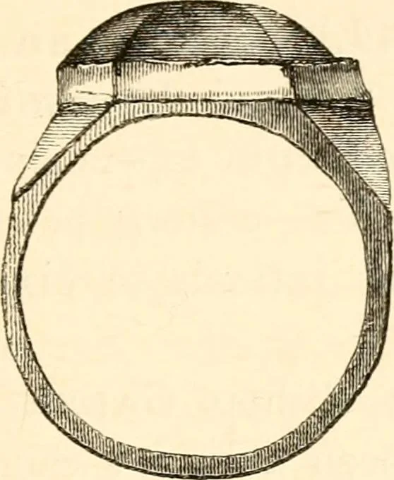 An illustration from The Herald and genealogist, 1862, leaf 56