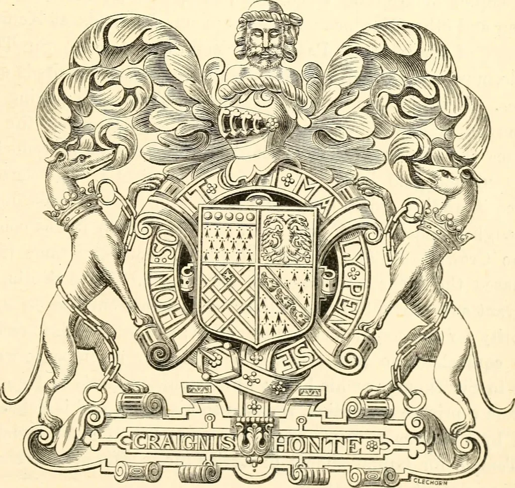 An illustration from The Herald and genealogist, 1862, leaf 562