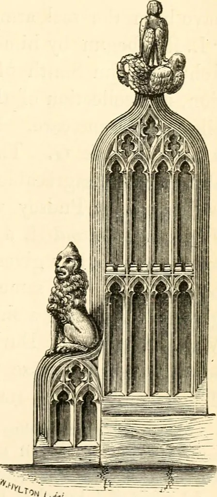 An illustration from The Herald and genealogist, 1862, leaf 58