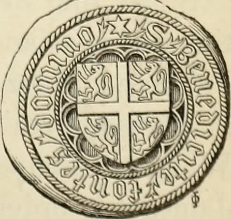 An illustration from The Herald and genealogist, 1874, leaf 169