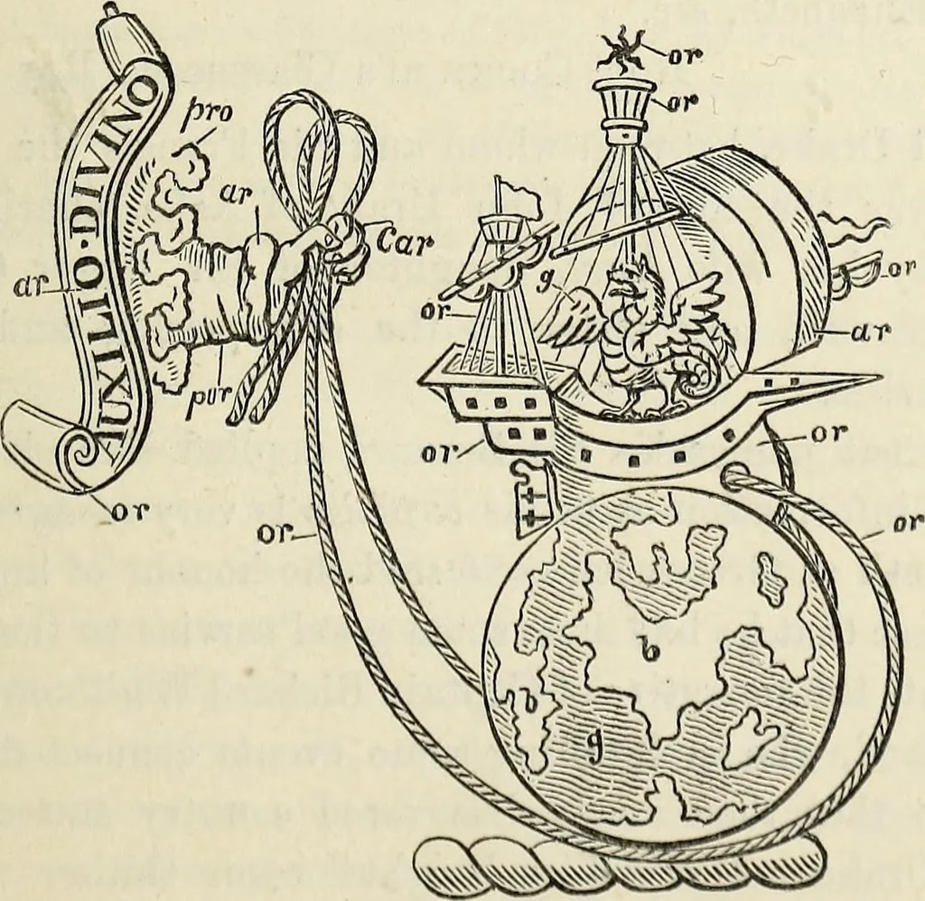 An illustration from The Herald and genealogist, 1874, leaf 319