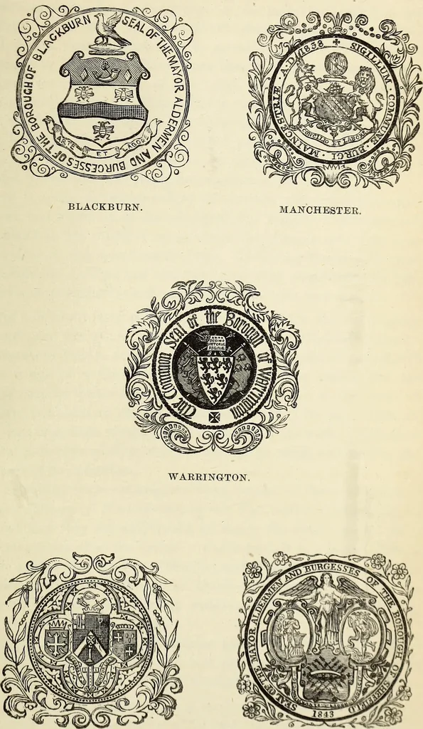 An illustration from The Herald and genealogist, 1874, leaf 463