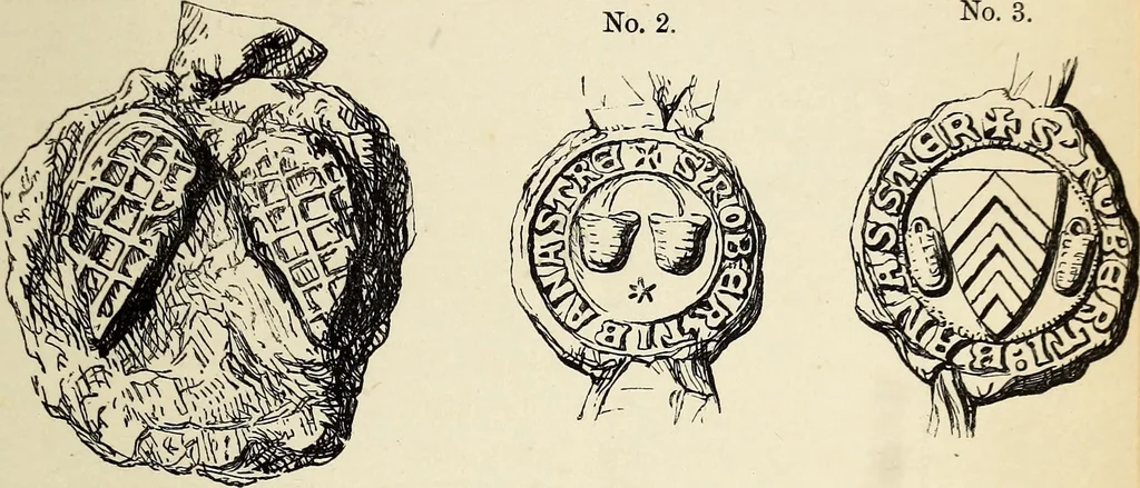 An illustration from The Herald and genealogist, 1874, leaf 487