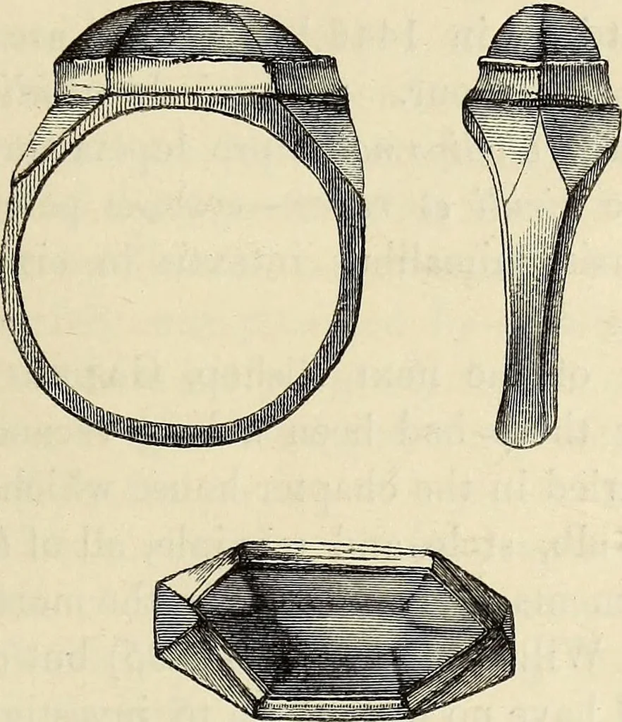 An illustration from The Herald and genealogist, 1874, leaf 55
