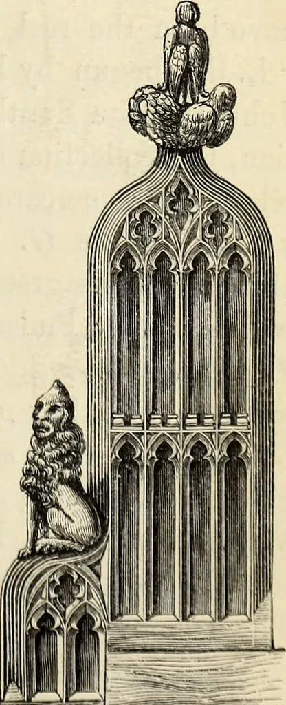 An illustration from The Herald and genealogist, 1874, leaf 57