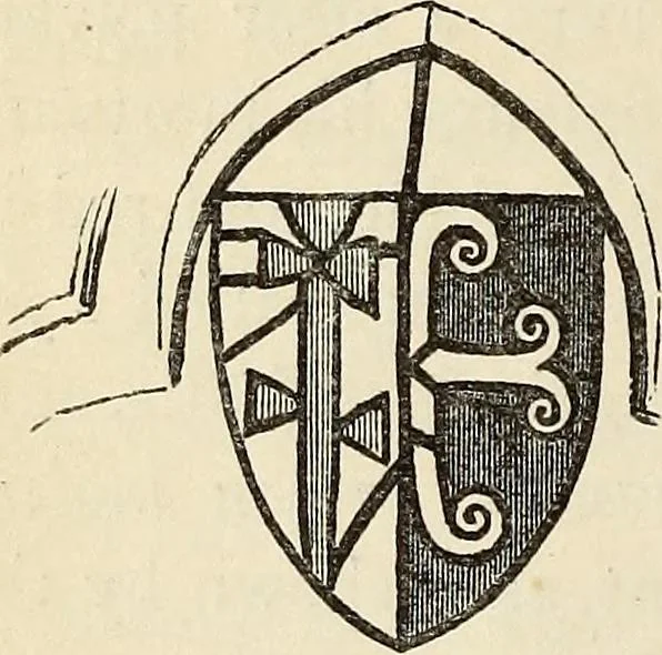 An illustration from The Herald and genealogist, 1874, leaf 64