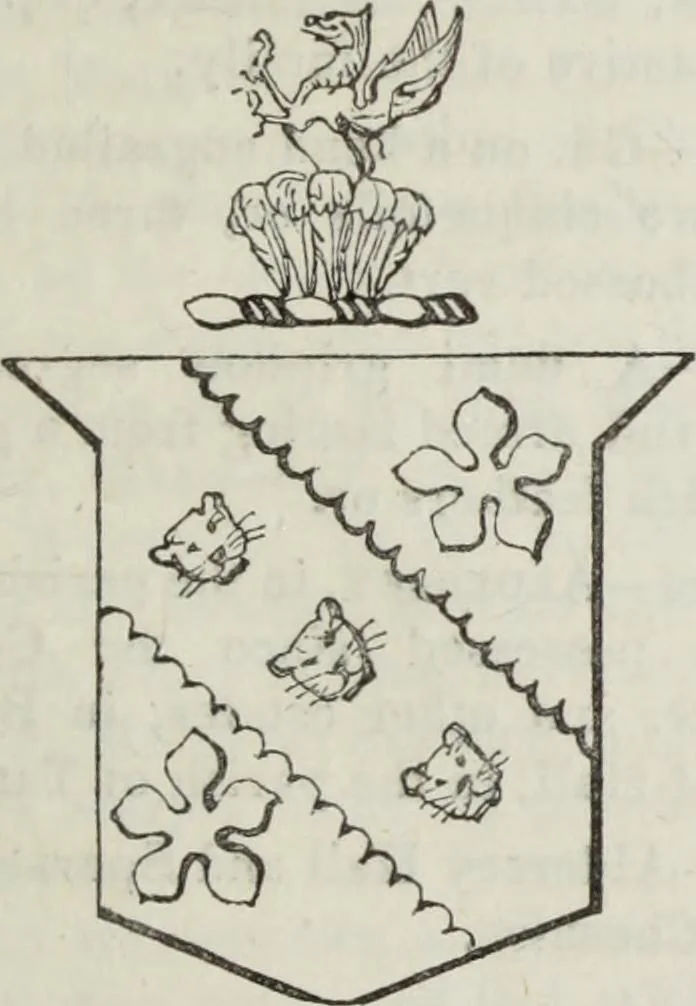 An illustration from A genealogical and heraldic history of the commoners of Great Britain and Ireland enjoying territorial possessions or high official rank, but uninvested with heritable honours, 1836, leaf 127
