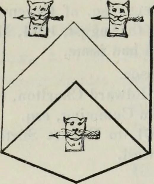 An illustration from A genealogical and heraldic history of the commoners of Great Britain and Ireland enjoying territorial possessions or high official rank, but uninvested with heritable honours, 1836, leaf 144