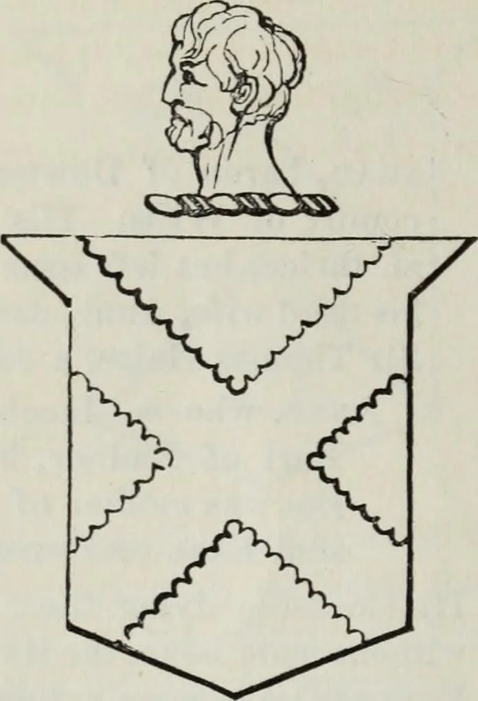 An illustration from A genealogical and heraldic history of the commoners of Great Britain and Ireland enjoying territorial possessions or high official rank, but uninvested with heritable honours, 1836, leaf 180