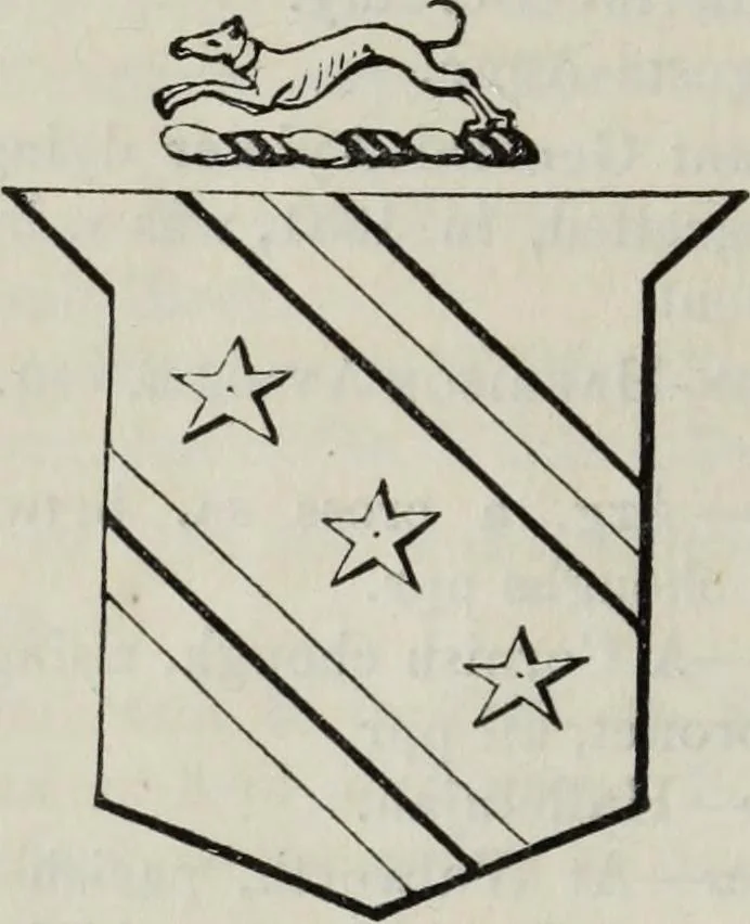 An illustration from A genealogical and heraldic history of the commoners of Great Britain and Ireland enjoying territorial possessions or high official rank, but uninvested with heritable honours, 1836, leaf 206