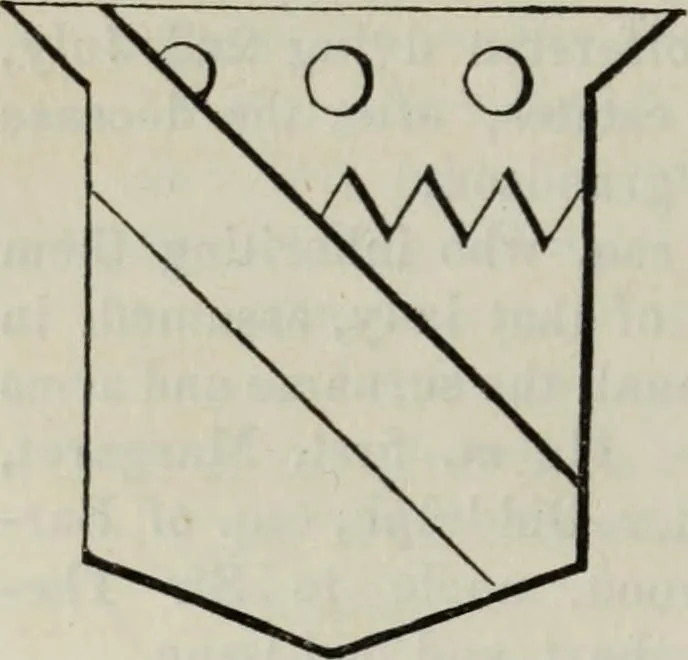 An illustration from A genealogical and heraldic history of the commoners of Great Britain and Ireland enjoying territorial possessions or high official rank, but uninvested with heritable honours, 1836, leaf 218