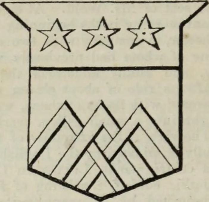 An illustration from A genealogical and heraldic history of the commoners of Great Britain and Ireland enjoying territorial possessions or high official rank, but uninvested with heritable honours, 1836, leaf 228