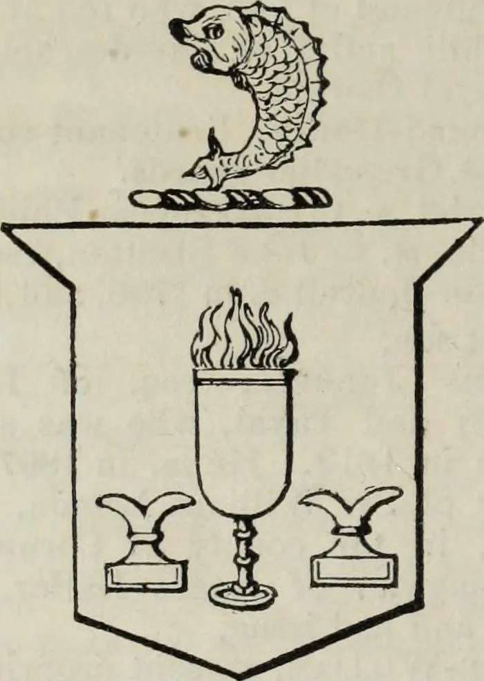 An illustration from A genealogical and heraldic history of the commoners of Great Britain and Ireland enjoying territorial possessions or high official rank, but uninvested with heritable honours, 1836, leaf 256