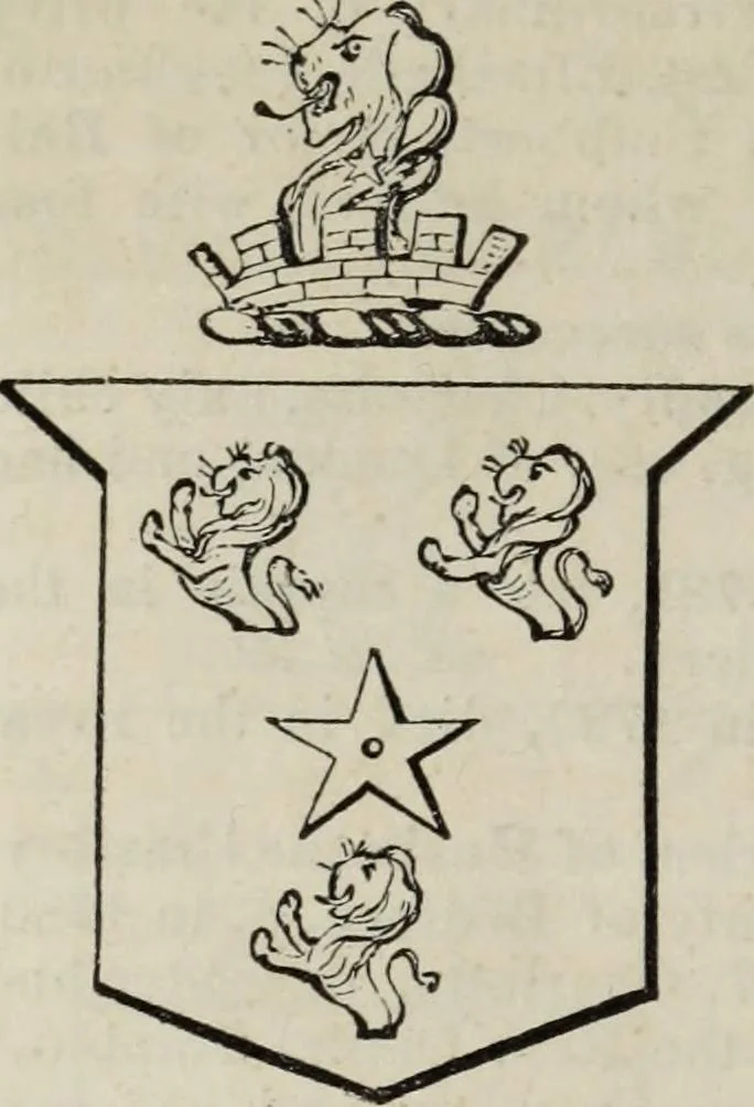 An illustration from A genealogical and heraldic history of the commoners of Great Britain and Ireland enjoying territorial possessions or high official rank, but uninvested with heritable honours, 1836, leaf 276