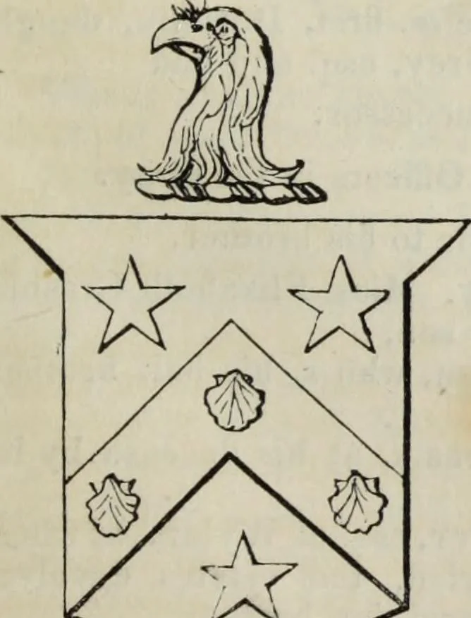 An illustration from A genealogical and heraldic history of the commoners of Great Britain and Ireland enjoying territorial possessions or high official rank, but uninvested with heritable honours, 1836, leaf 285